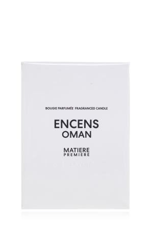 "encens oman" scented candle od Matiere Premiere