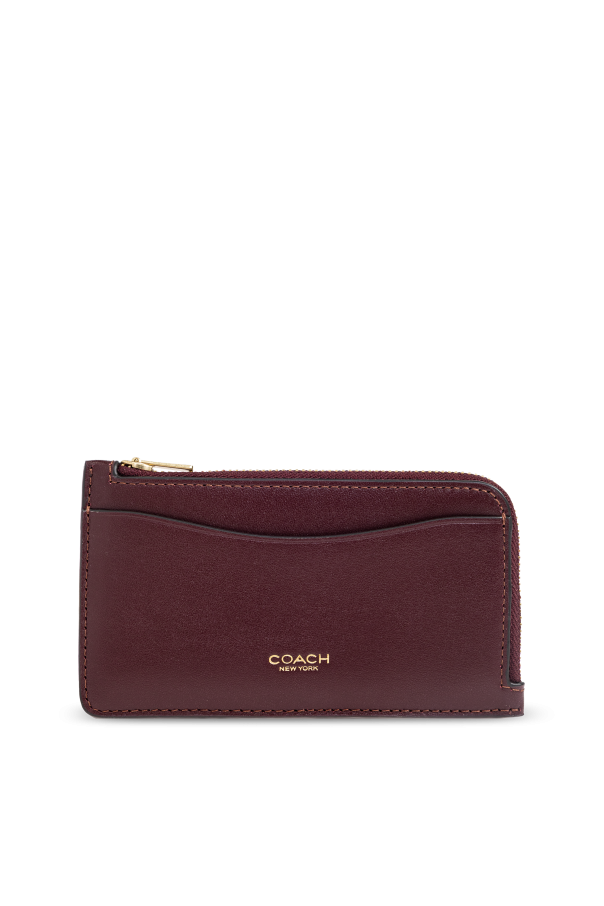 Leather cardholder od Coach