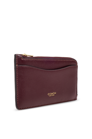 Coach Leather cardholder