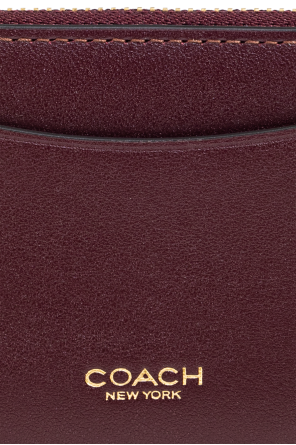 Coach Leather cardholder