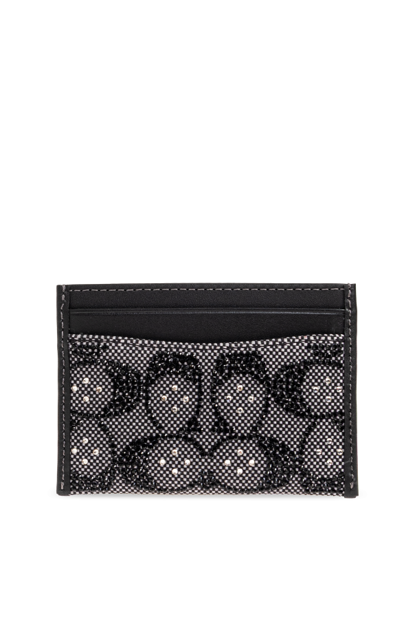 Card holder with monogram od Coach