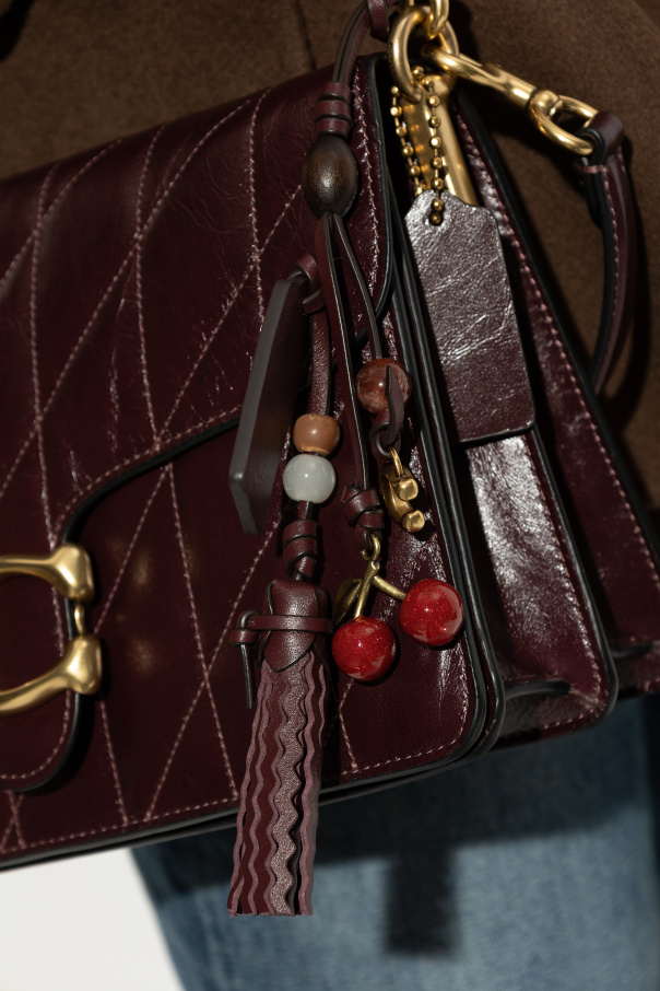 Coach Keychain with charms