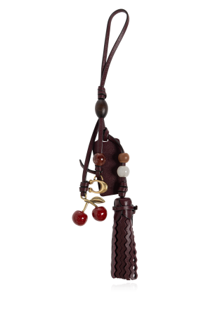 Coach Keychain with charms