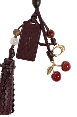 Coach Keychain with charms