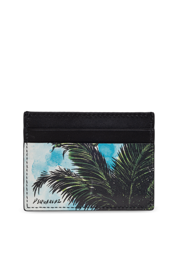 Card case with print od Dsquared2