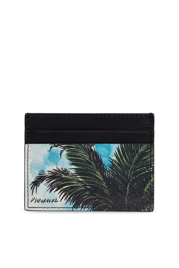 Dsquared2 Estuche para tarjetas con estampado