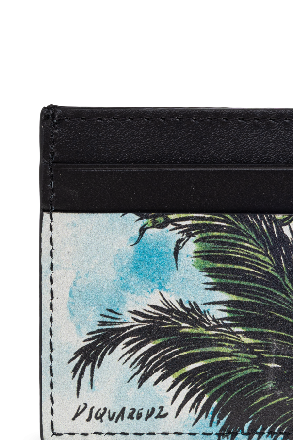 Dsquared2 Estuche para tarjetas con estampado