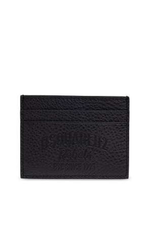 Estojo de cartões em couro