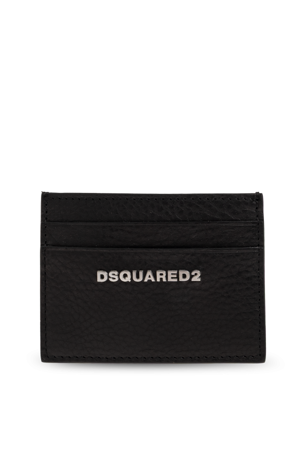 Leather card holder with logo od Dsquared2