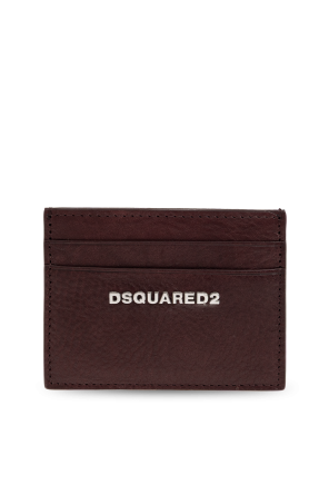 Estuche de cuero para tarjetas con logo