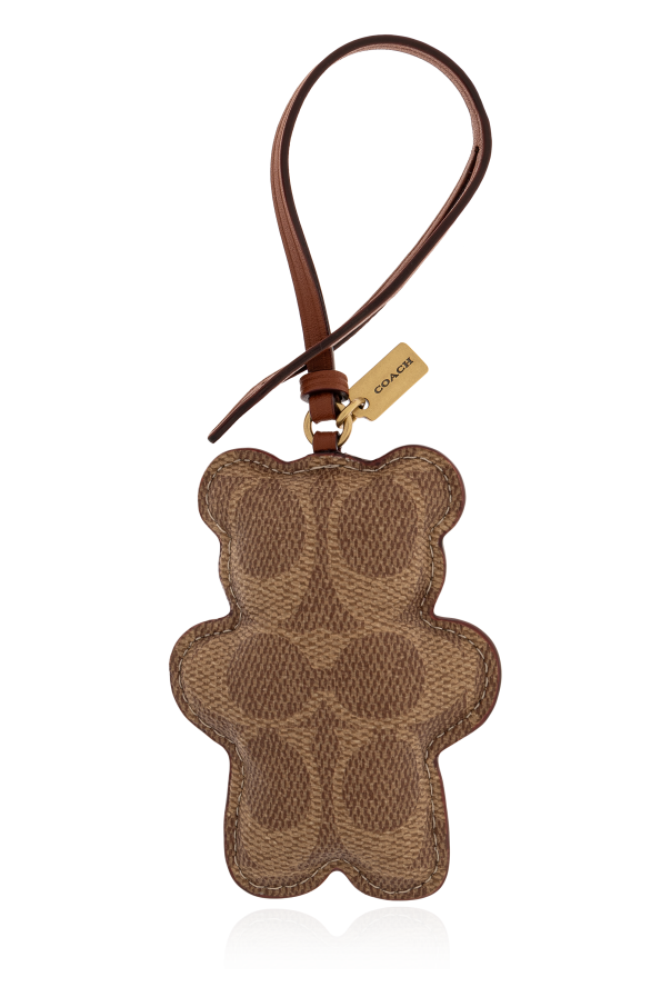 Bear-shaped pendant od Coach
