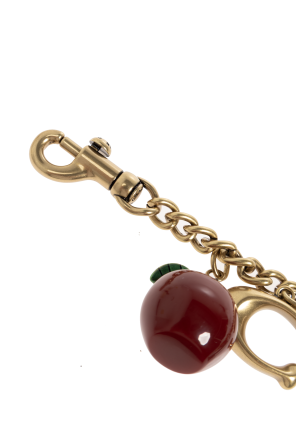 Coach Keychain with charms