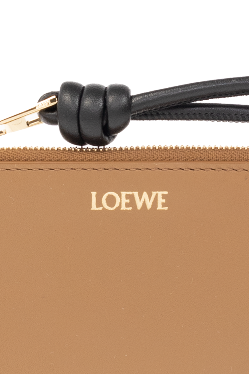 LOEWE Leather Card Holder on Strap