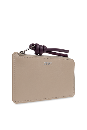Loewe Funda de tarjetas de cuero