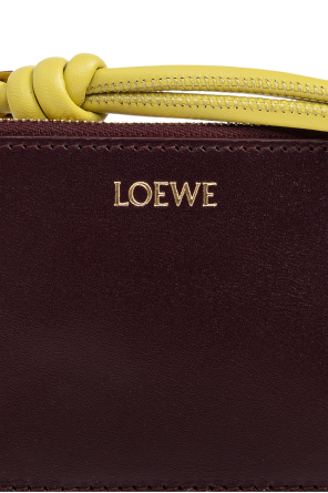 Loewe Funda de cuero para tarjetas
