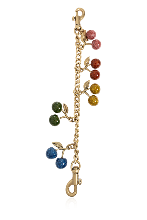 Coach Keychain with pendants