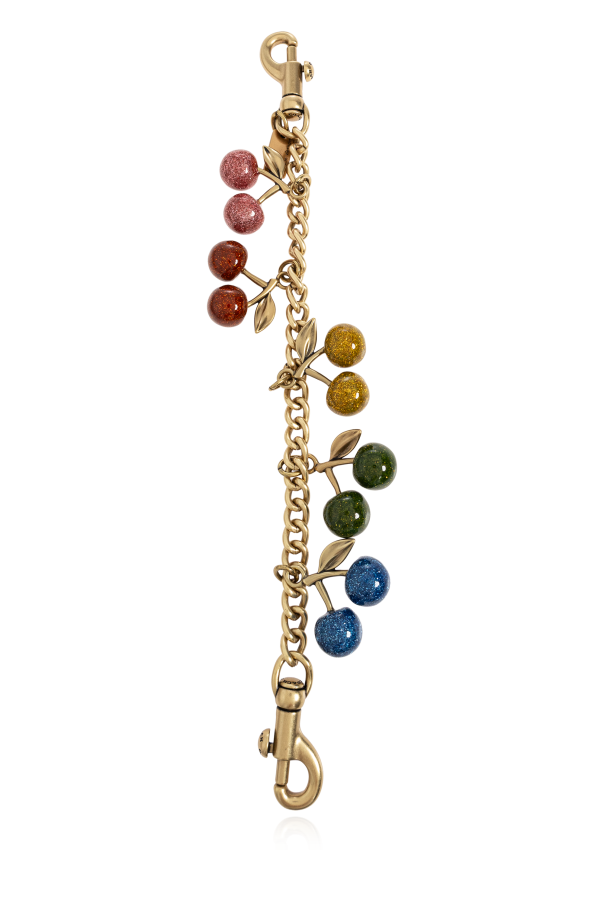 Coach Keychain with pendants