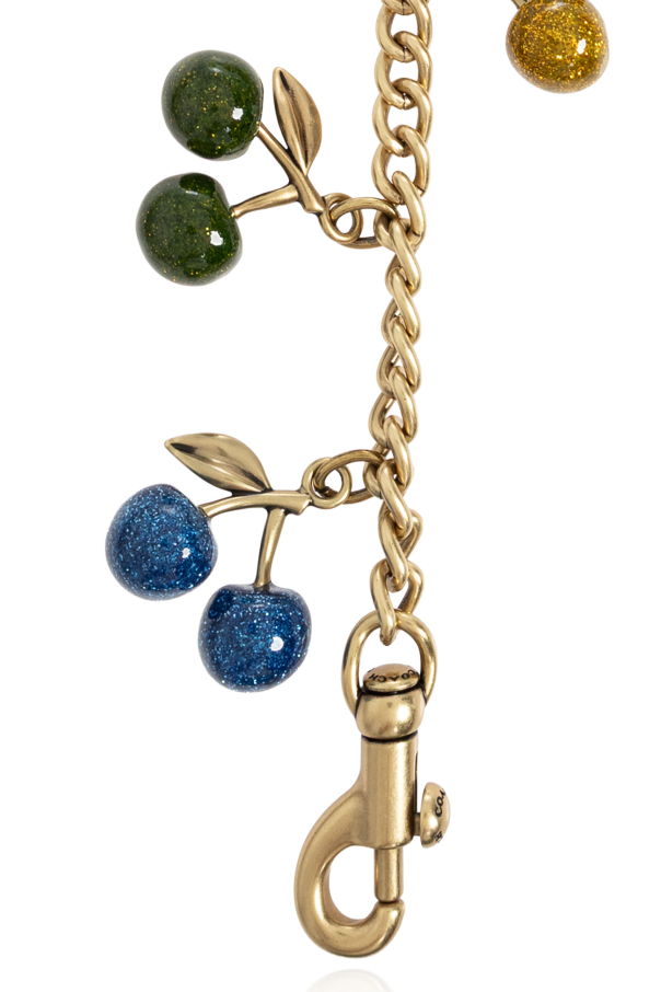 Coach Keychain with pendants