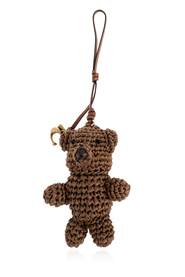 Bear-shaped keychain od Coach