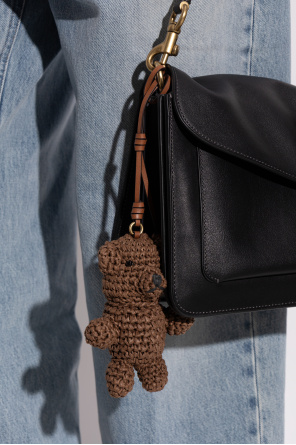 Bear-shaped keychain od Coach