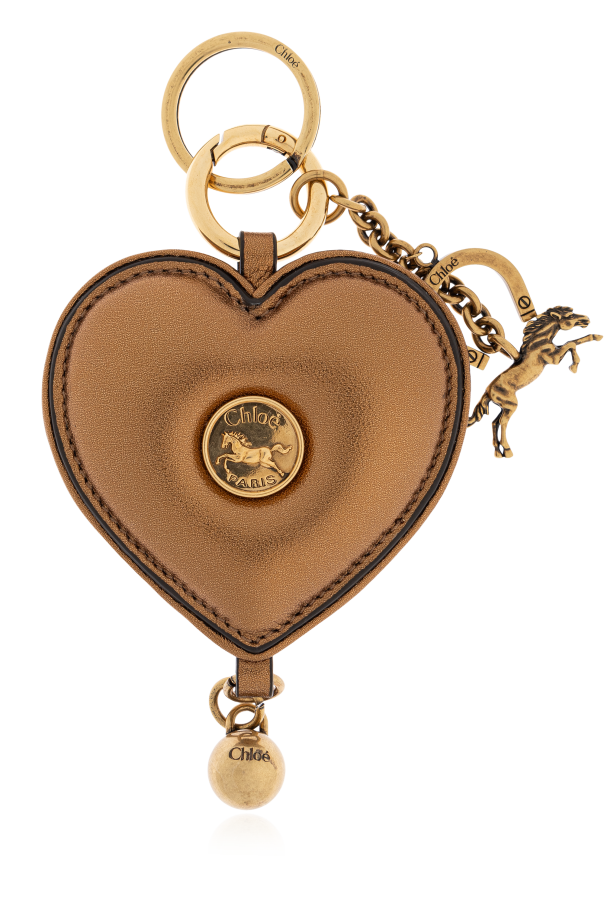 Heart-shaped bag charm od Chloé