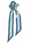 Chloé BLUE Patterned hair tie