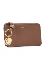 Chloé Branded card case with charms