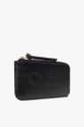 Chloé BLACK ‘Chloé Sense’ leather card holder