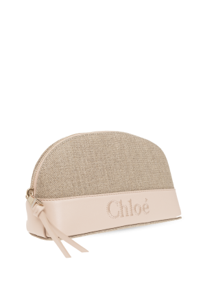 Chloé Wash bag with logo