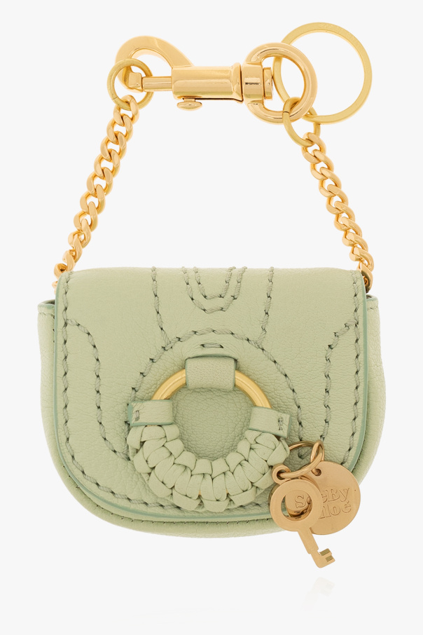 See By Chloé Keyring with leather pouch