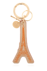 See By Chloé Keyring with Eiffel tower motif