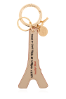 See By Chloé Keyring with Eiffel tower motif