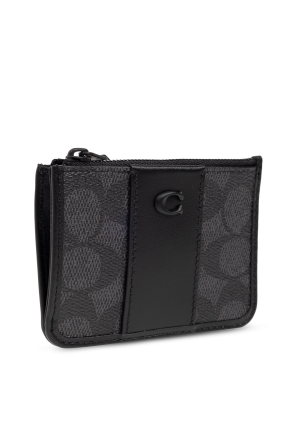 Coach Card case with logo