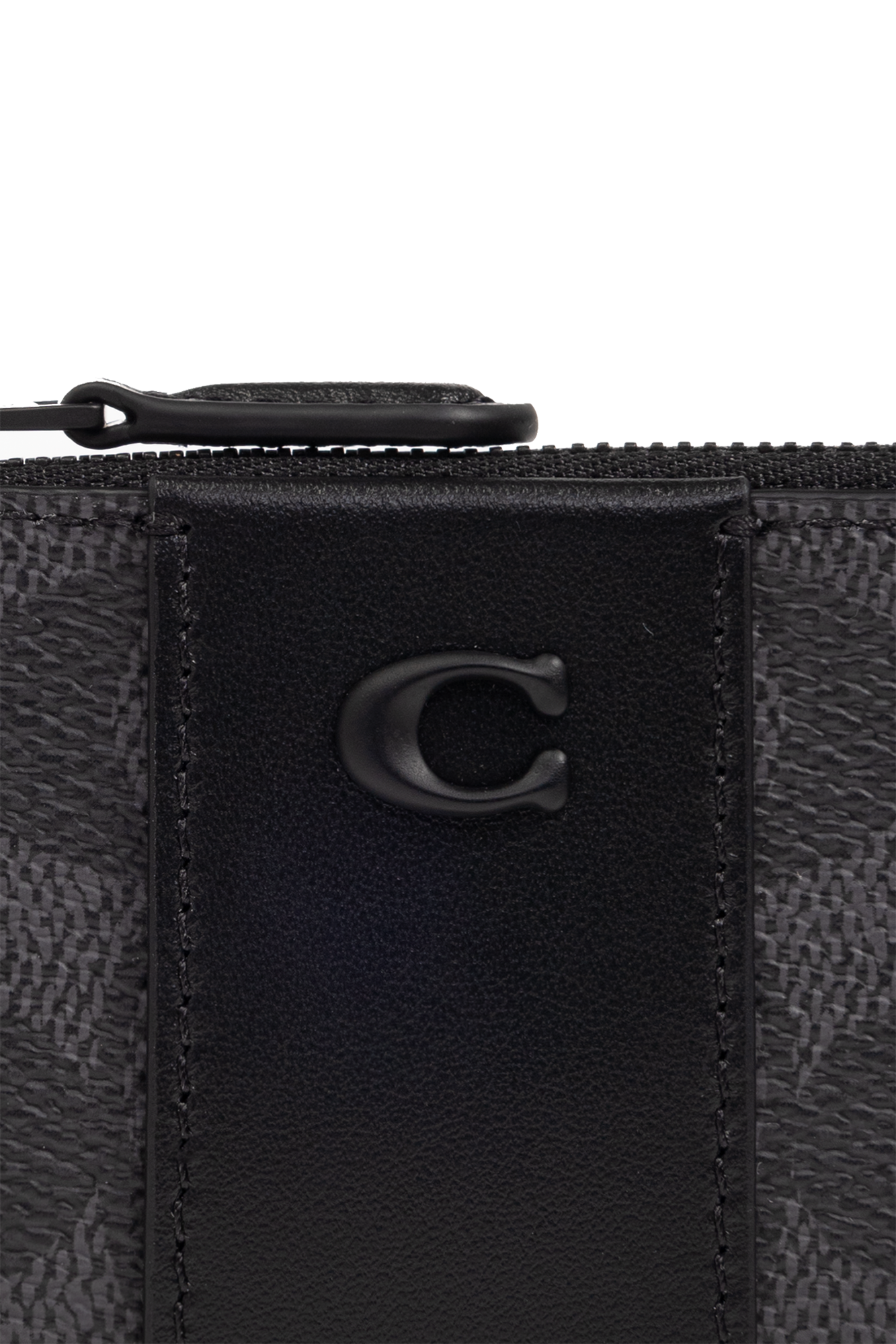 Black Card case with logo Coach - Vitkac Canada