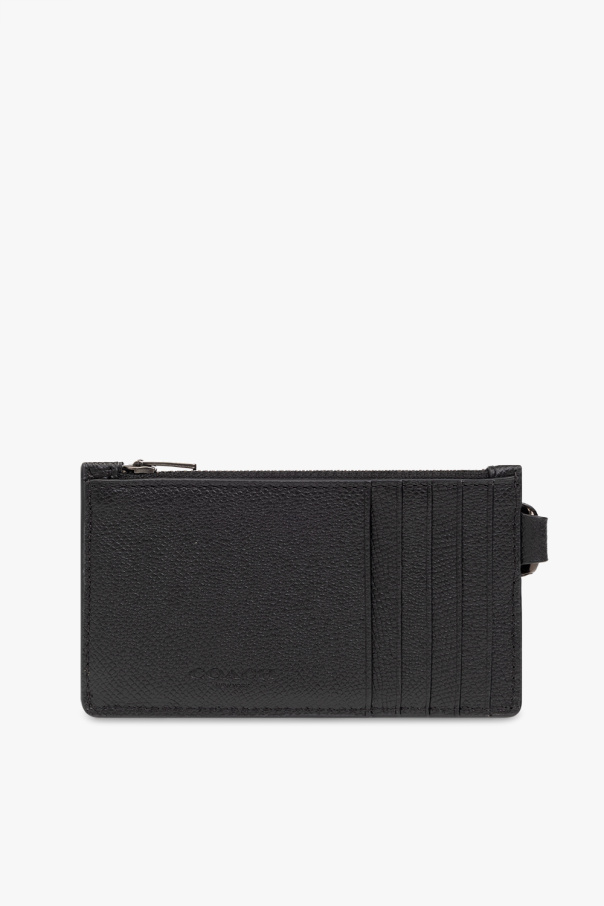 Coach Card holder with logo