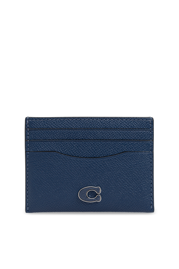 Coach Card case with logo