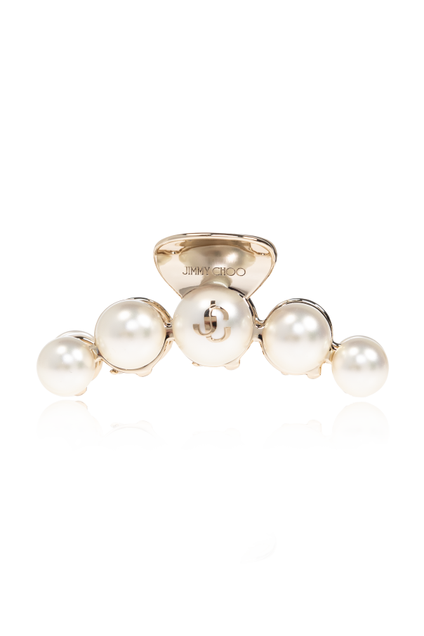 Hair clip with pearls od Jimmy Choo