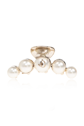 Hair clip with pearls