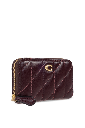 Coach Leather wallet with logo
