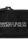 Marcelo Burlon Branded wallet on strap