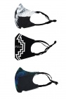 Marcelo Burlon BLACK Set of three face masks
