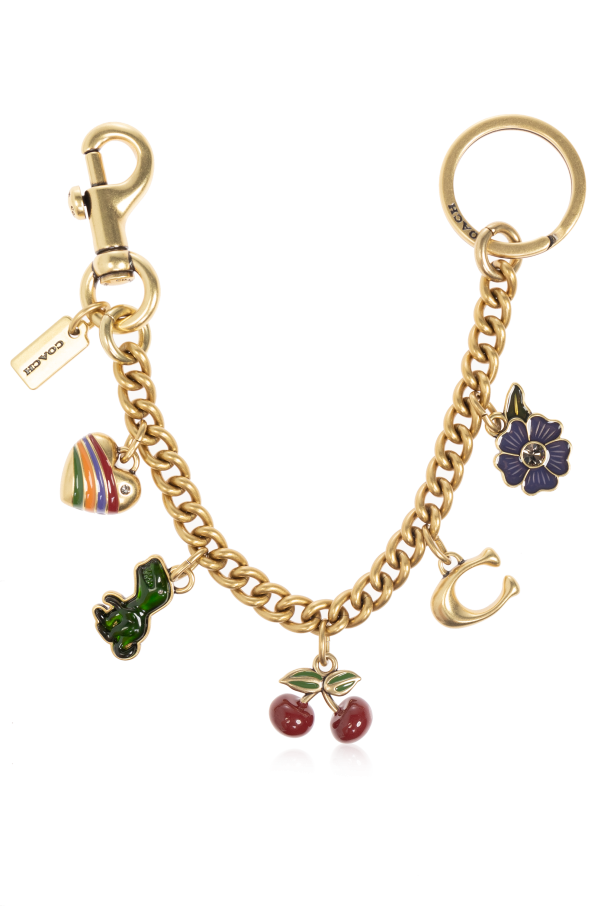 Keychain with charms od Coach