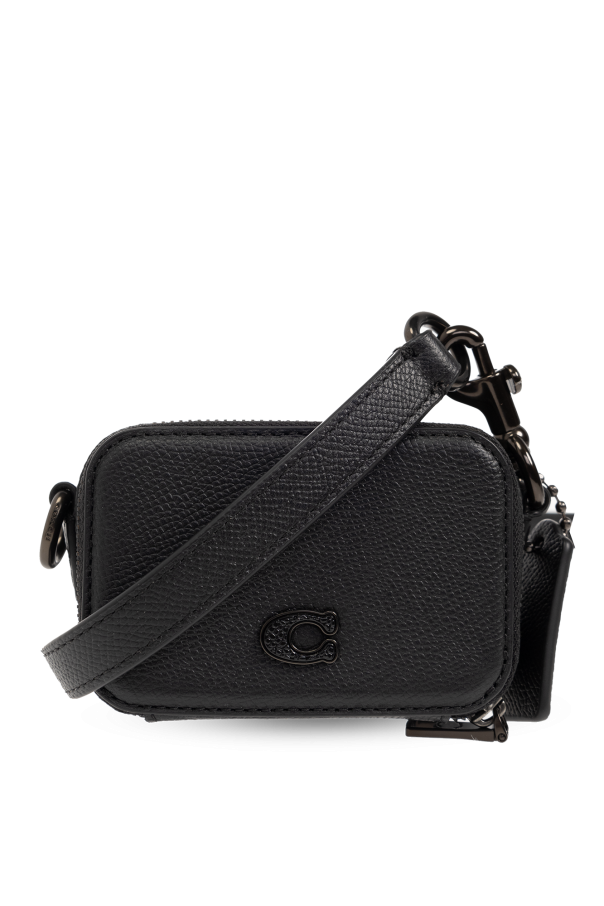 Coach Card holder with strap