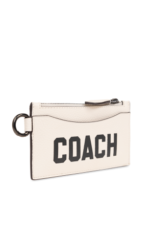 coach wllw Leather card case