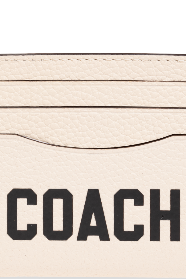 coach panelled Leather card case