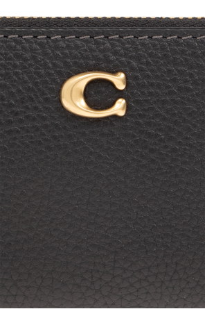 Coach Card case with logo