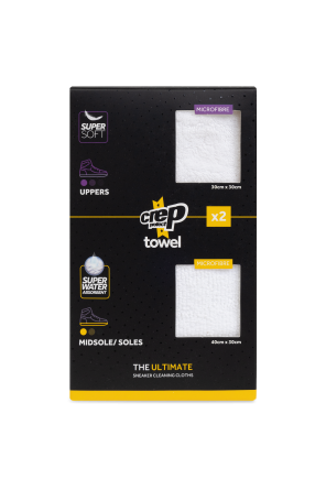 Crep Protect Two-pack shoe cleaning towels