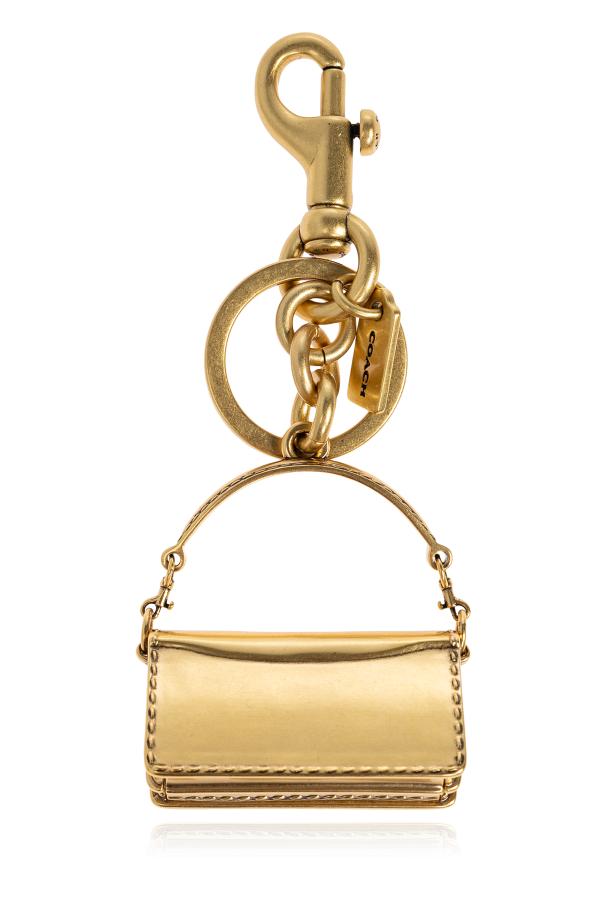 Coach Chaveiro de latão