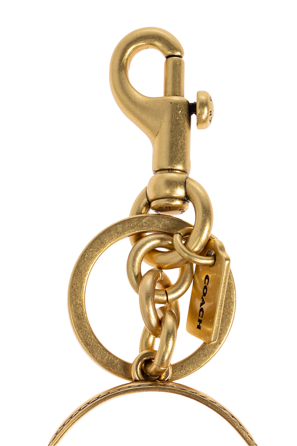 Coach Chaveiro de latão