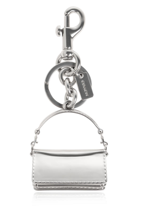 Coach Brass keychain